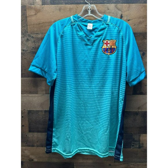 FC Barcelona Men's V-Neck Shirt Size‎ Grande - Picture 1 of 4